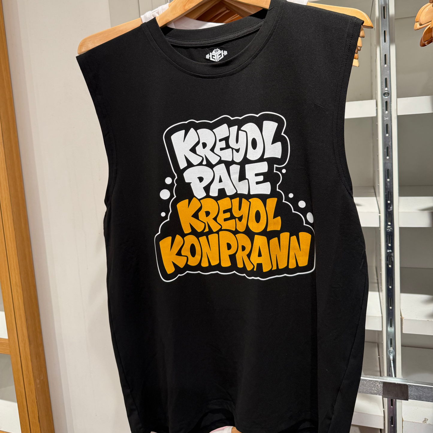 Kreyòl Pale, Kreyòl Konprann Tanktop Hands made