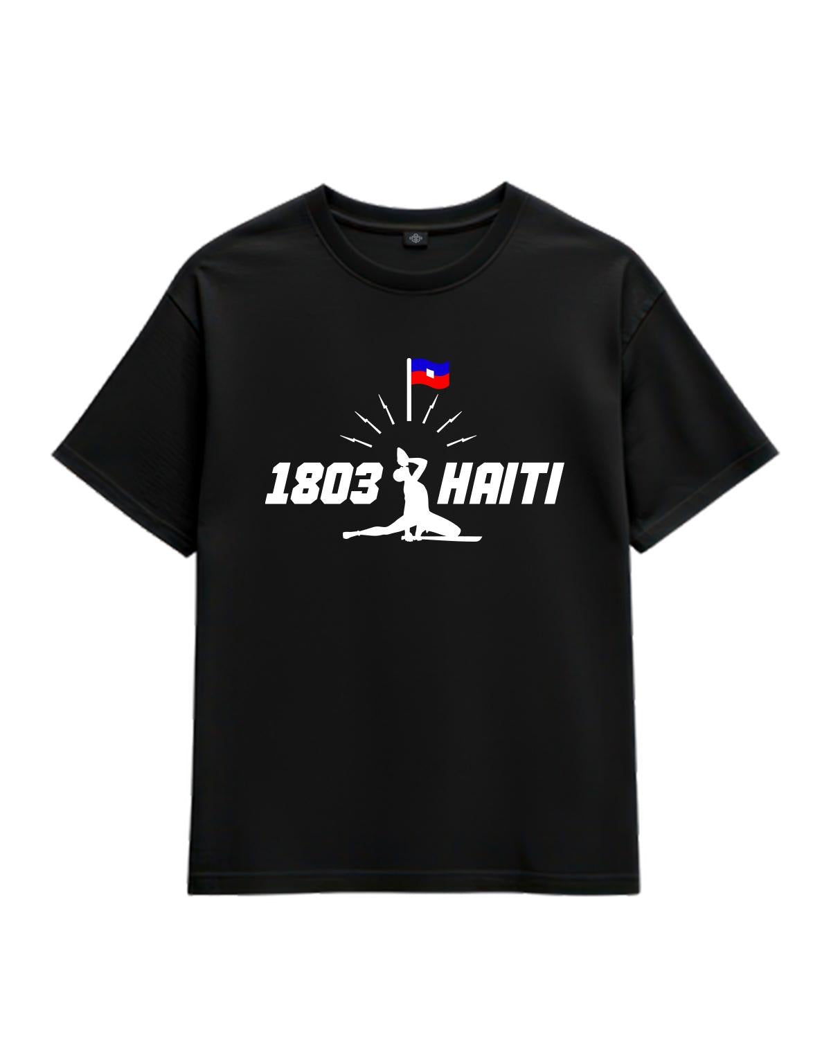 Unisex T-Shirt 1803 Haiti NEG MAWON T-Shirt by Lion Brand