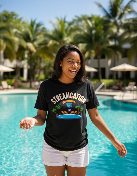 Streamcation - Real Jaymo t-shirt unisex