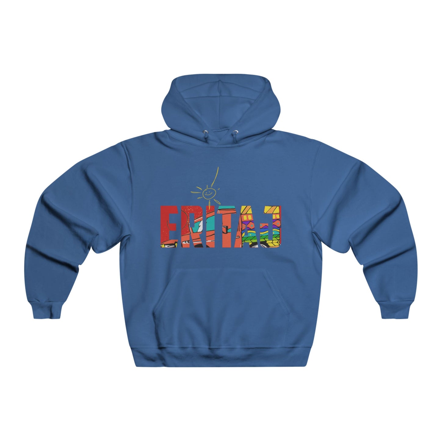 Unisex Hoodies ERITAJ Bleu Unisex