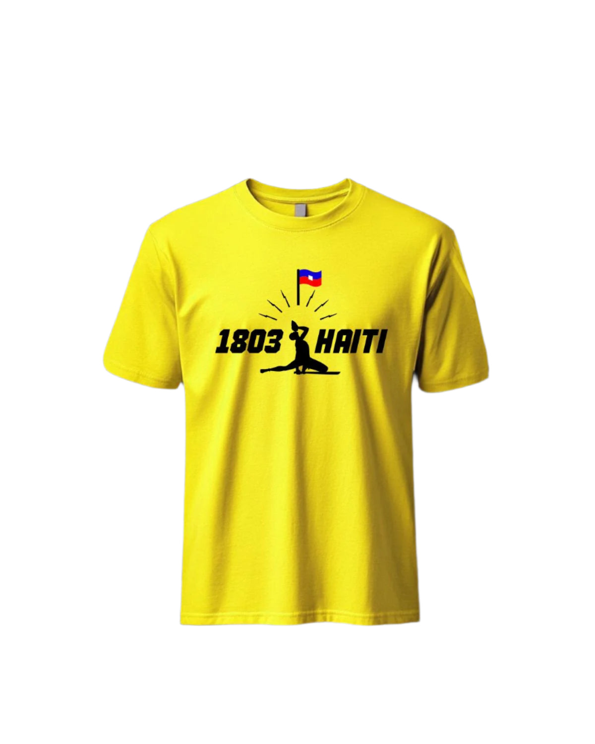 Unisex T-Shirt 1803 Haiti NEG MAWON T-Shirt by Lion Brand