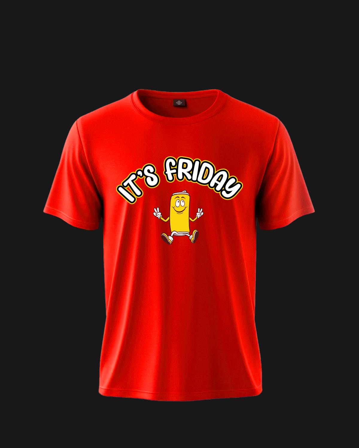 Unisex "It's Friday" T-Shirt – Perfect for the Weekend Vibes!
