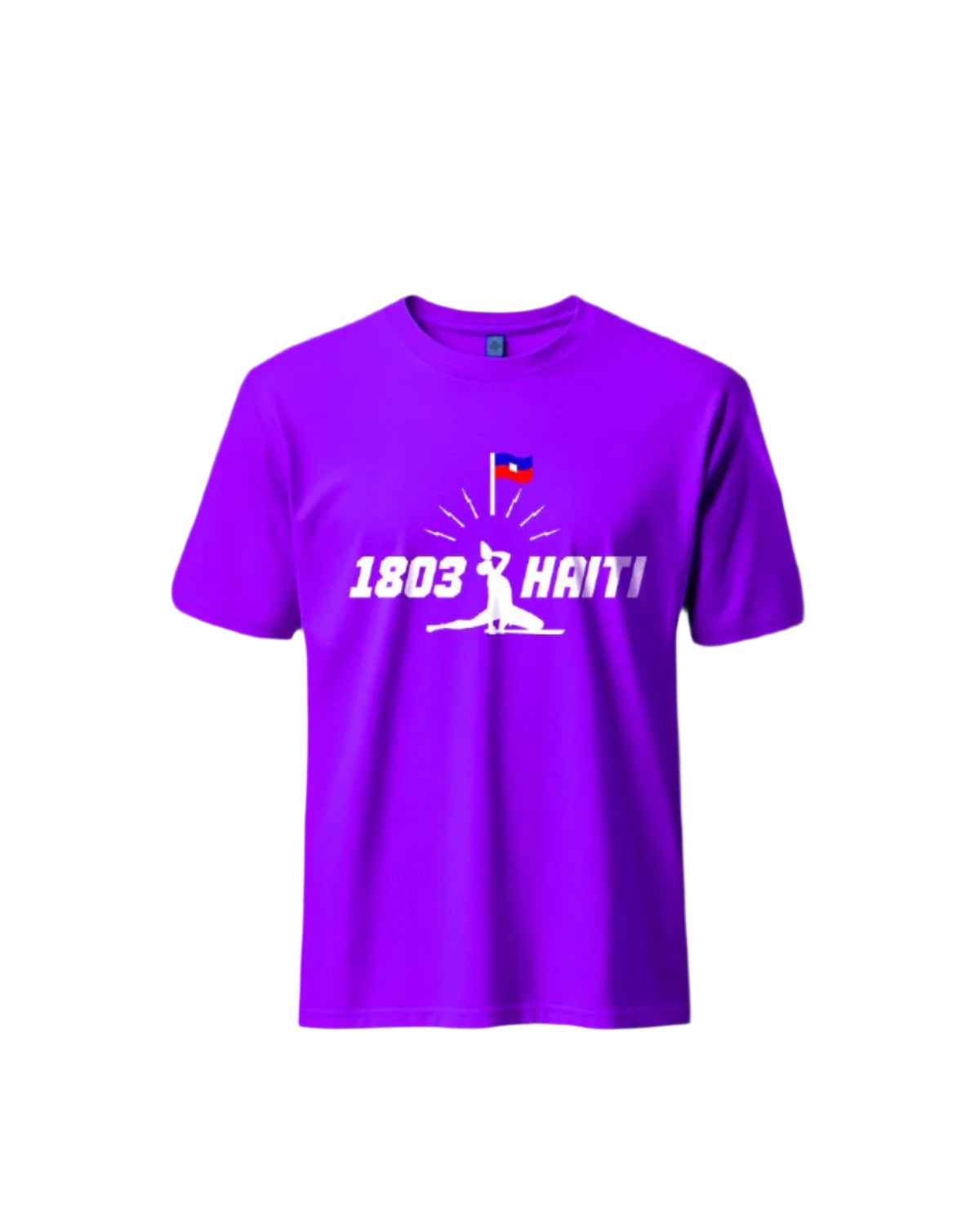 Unisex T-Shirt 1803 Haiti NEG MAWON T-Shirt by Lion Brand