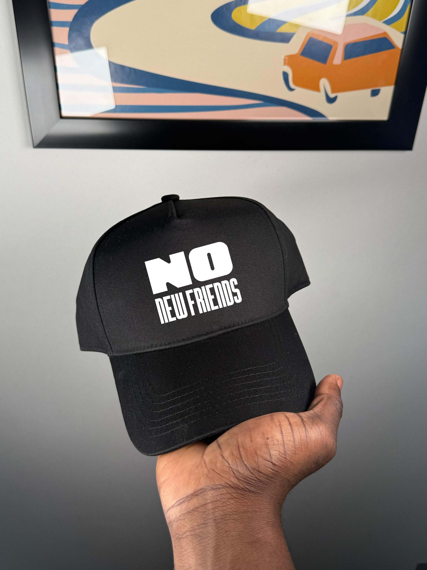 Cap "No New Friends" Unisex Cap
