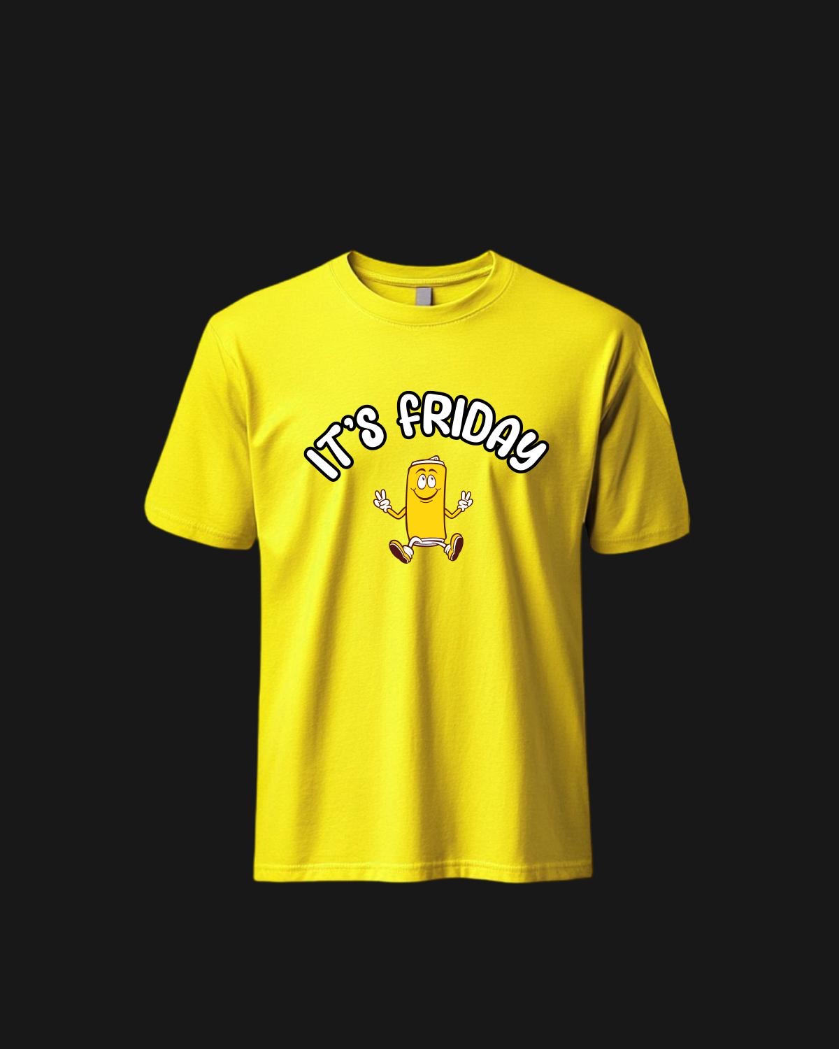 Unisex "It's Friday" T-Shirt – Perfect for the Weekend Vibes!