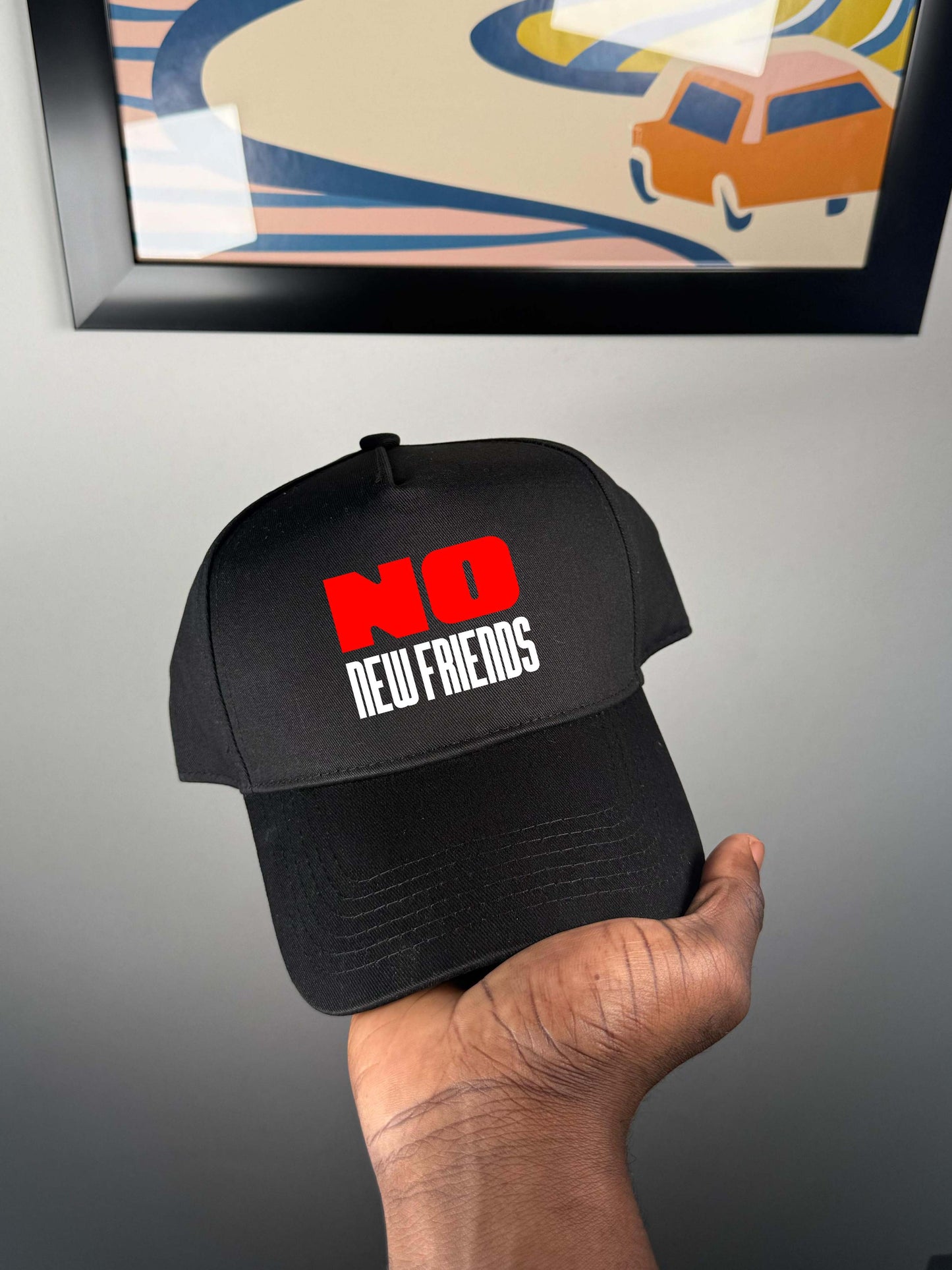 Cap "No New Friends" Unisex Cap