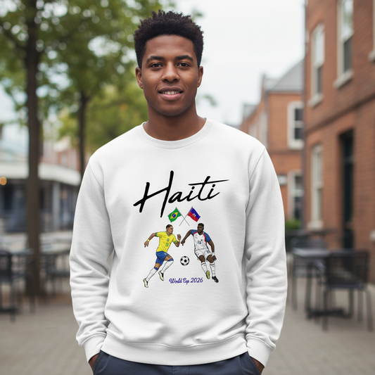 Sweatshirt Haiti-Bresil World Cup 2026