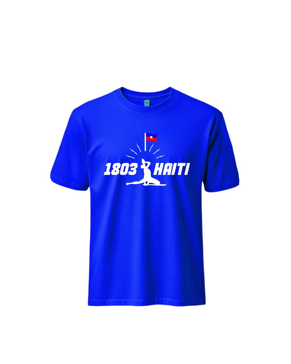 Unisex T-Shirt 1803 Haiti NEG MAWON T-Shirt by Lion Brand