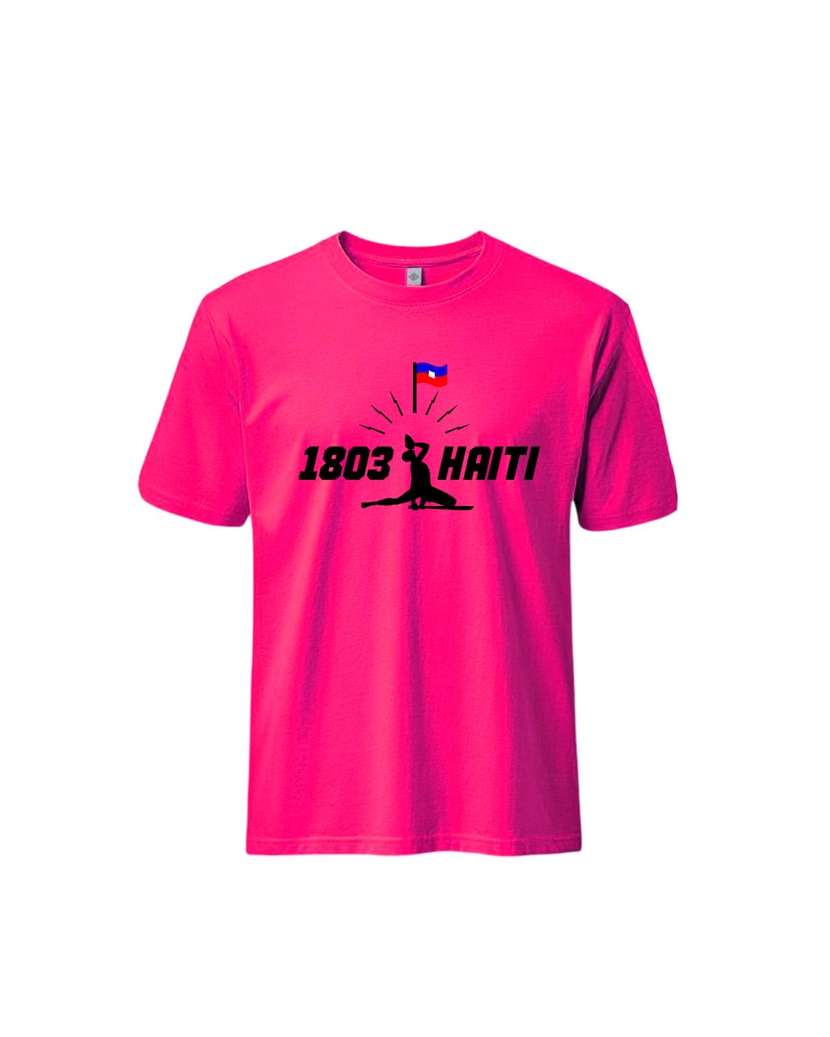 Unisex T-Shirt 1803 Haiti NEG MAWON T-Shirt by Lion Brand