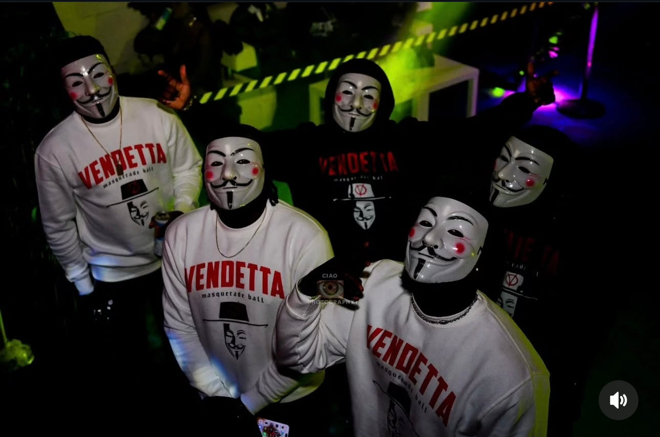 Unisex Sweatshirt VENDETTA Sweatshirt Vendetta Masquera ball 1