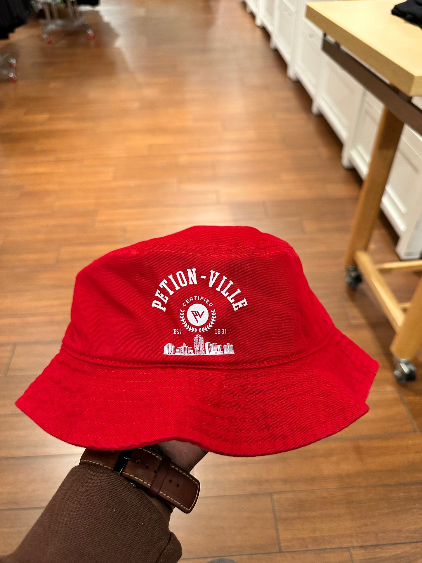 Unisex Bucket Hat PETION-VILLE, PV hat Unisex