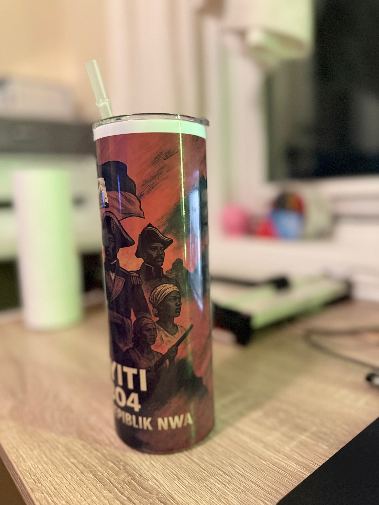 20 Oz Skinny Tumbler | Haitian History