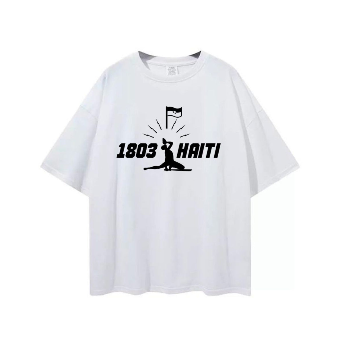 T-Shirt 1803 Haiti NEG MAWON by Lion Brand unicolor
