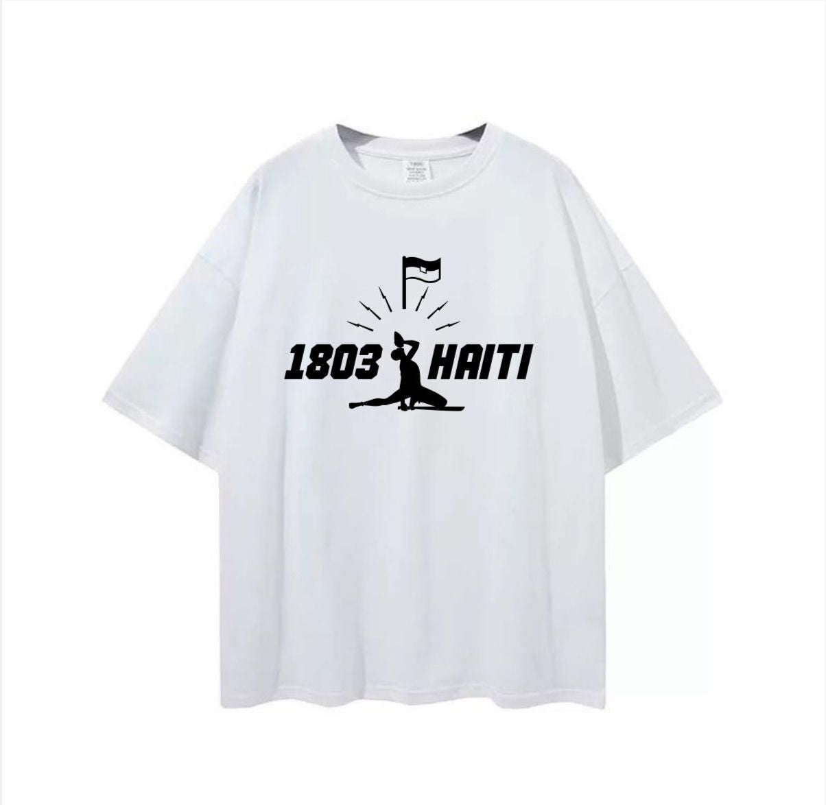 T-Shirt 1803 Haiti NEG MAWON by Lion Brand unicolor