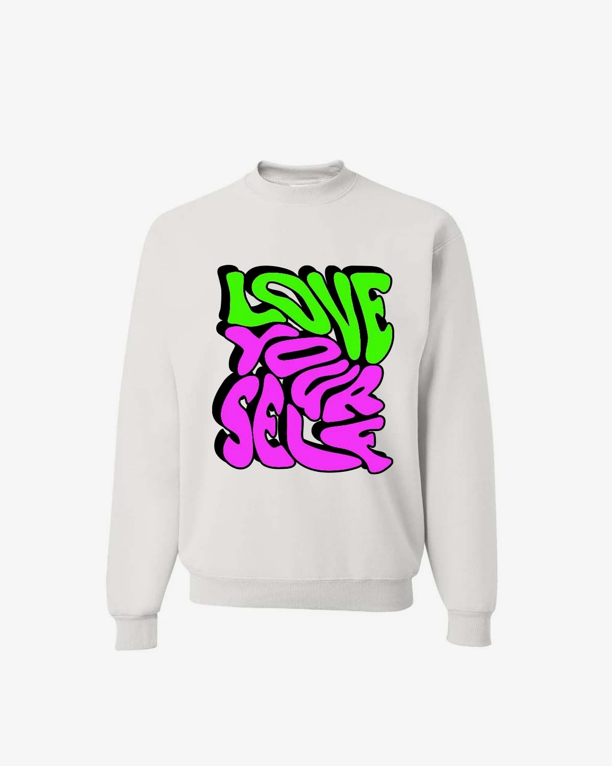 Unisex Sweatshirt LOVE YOURSELF Color Sweatshirt