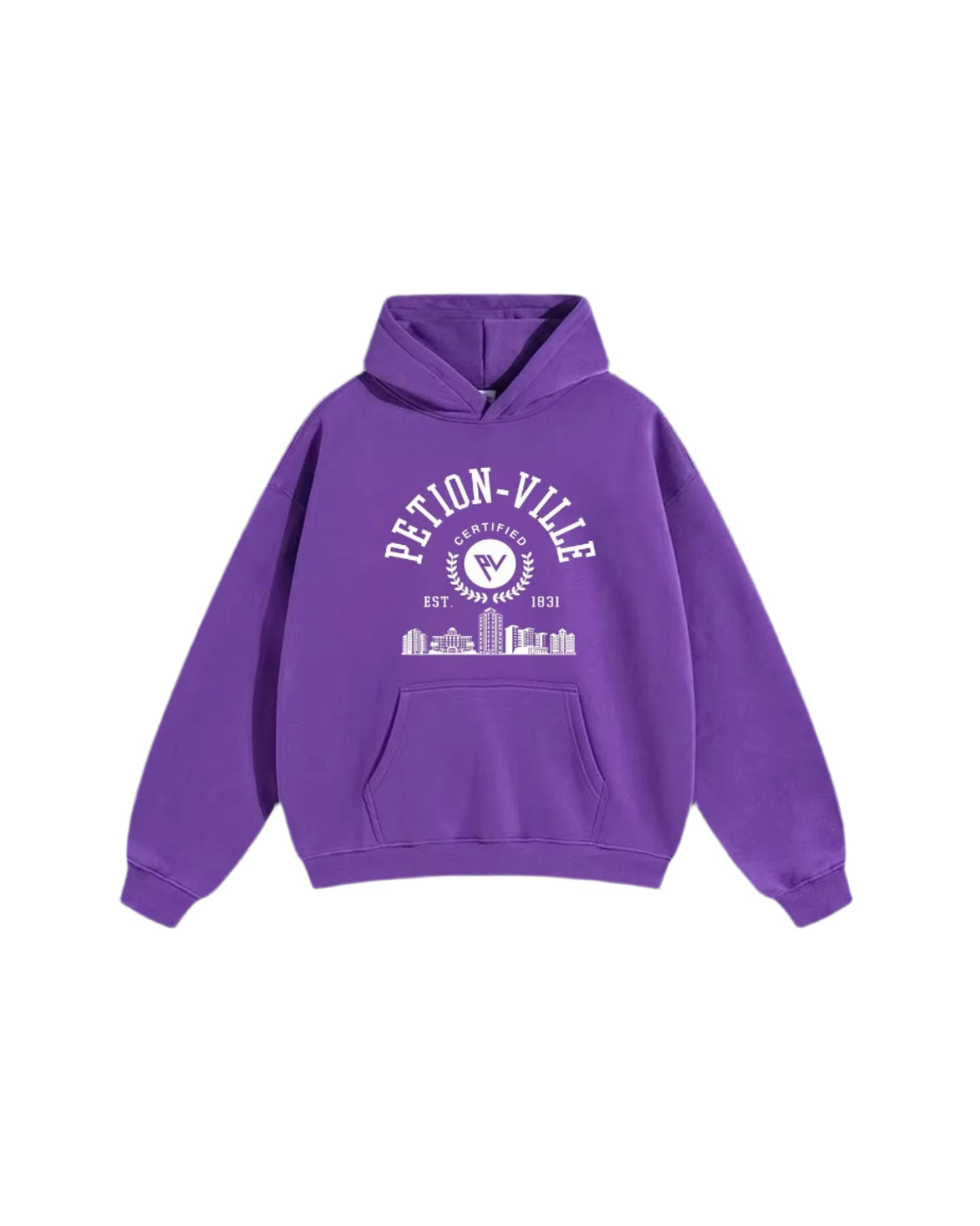 Unisex Hoodie PETION-VILLE, PV Unisex