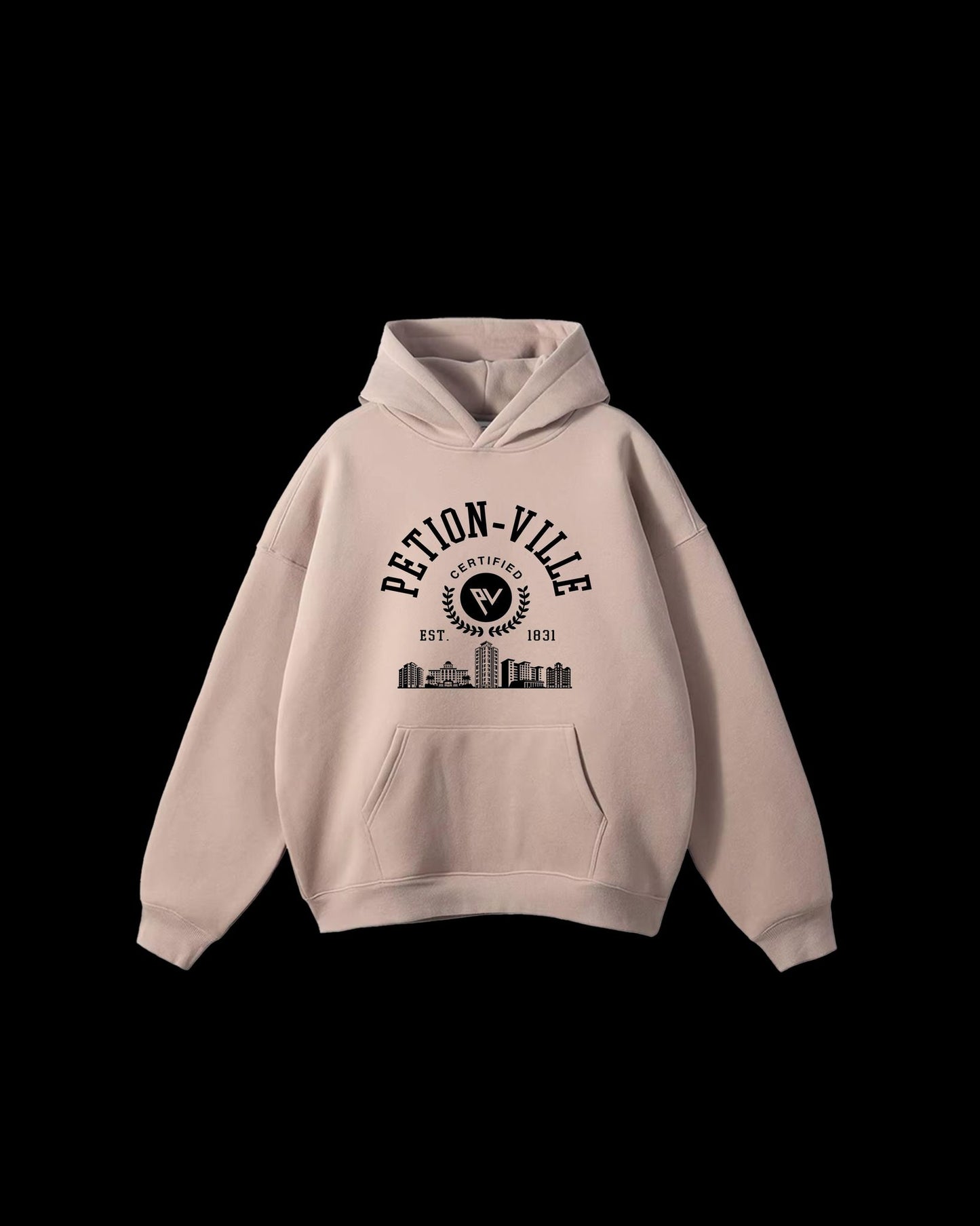 Unisex Hoodie PETION-VILLE, PV Unisex