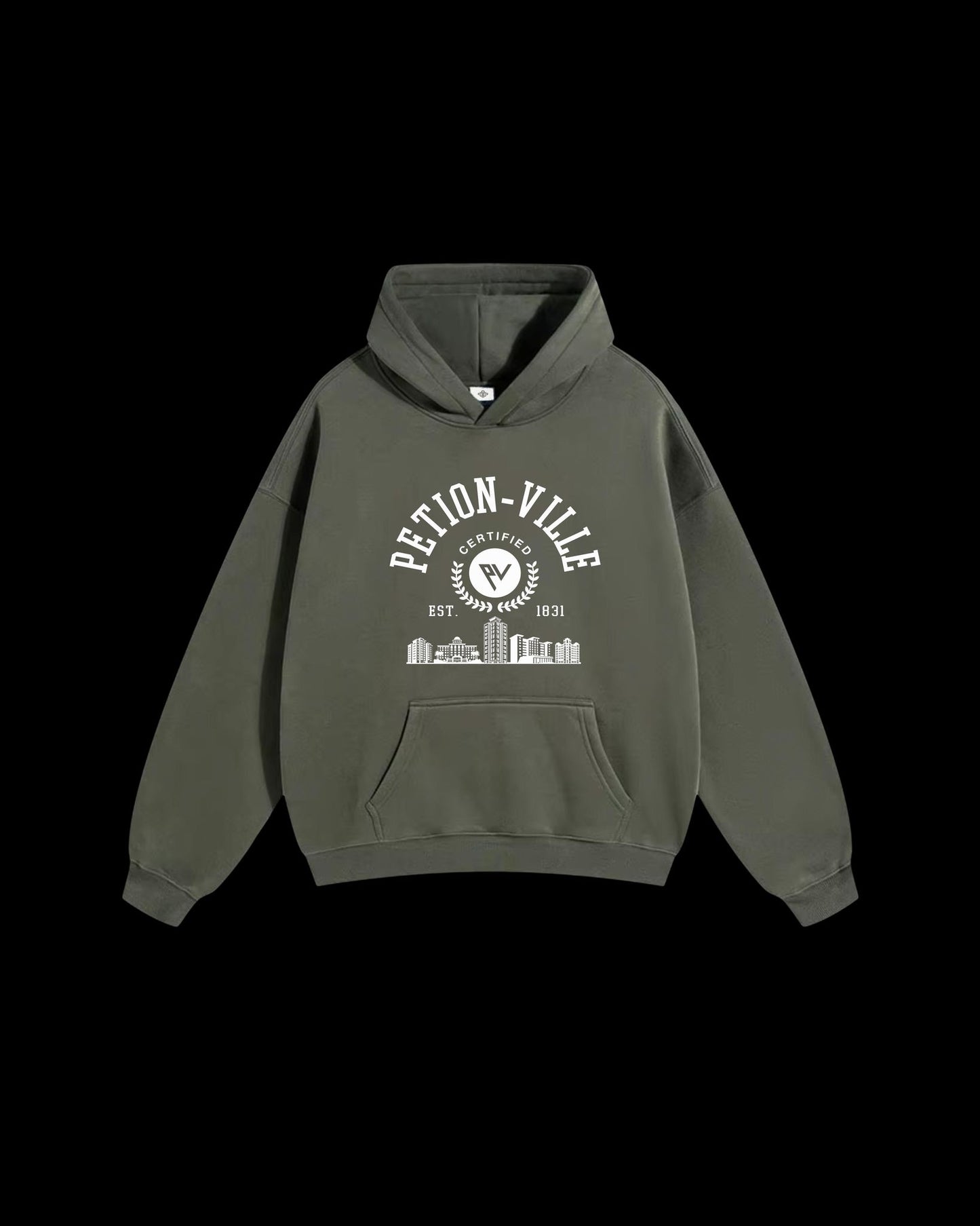 Unisex Hoodie PETION-VILLE, PV Unisex