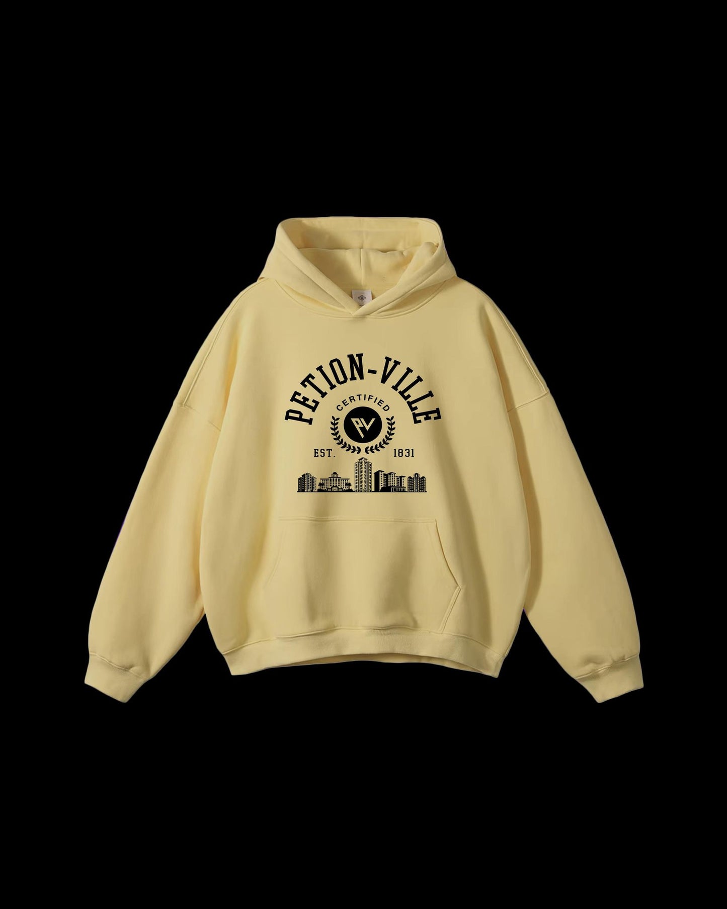 Unisex Hoodie PETION-VILLE, PV Unisex