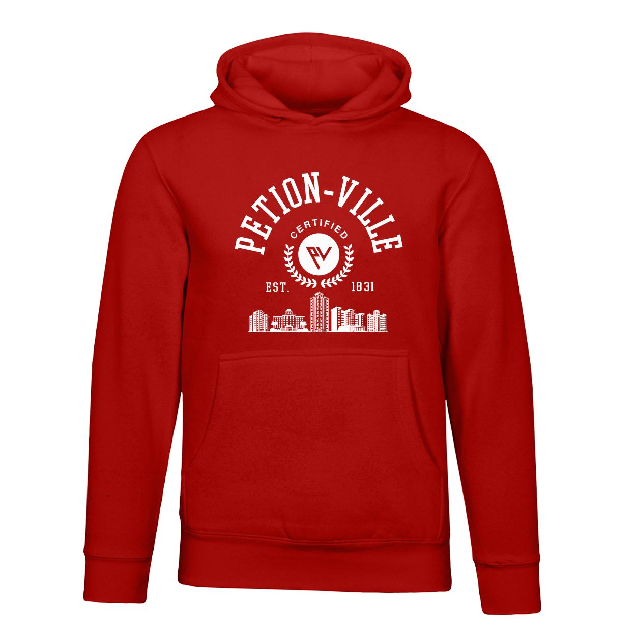 Unisex Hoodie PETION-VILLE, PV Unisex