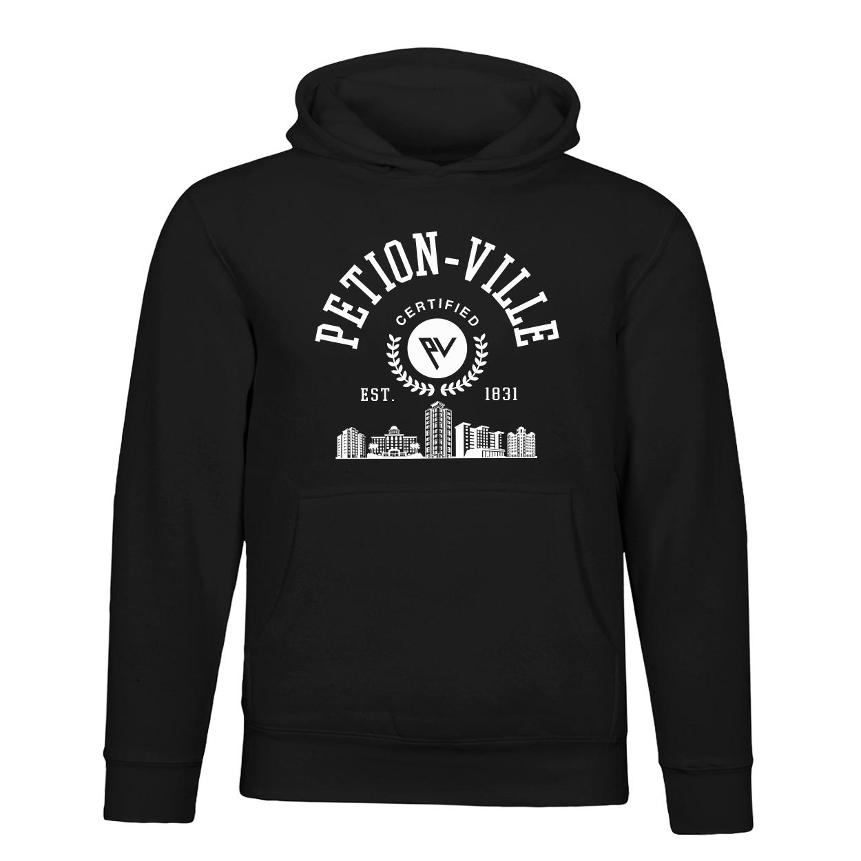 Unisex Hoodie PETION-VILLE, PV Unisex