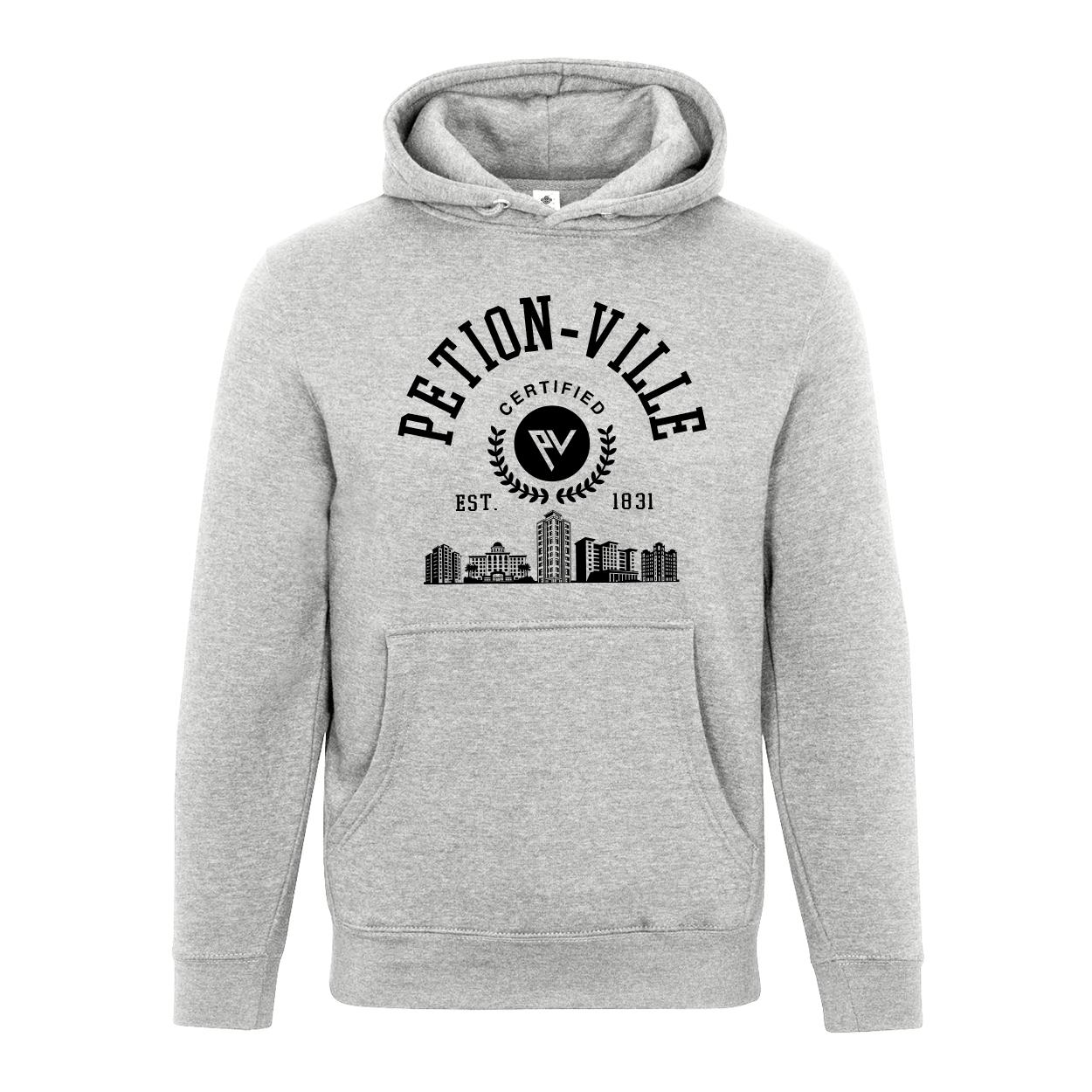 Unisex Hoodie PETION-VILLE, PV Unisex