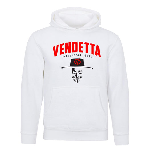 Unisex hoodie VENDETTA hoodie masquerad ball 1