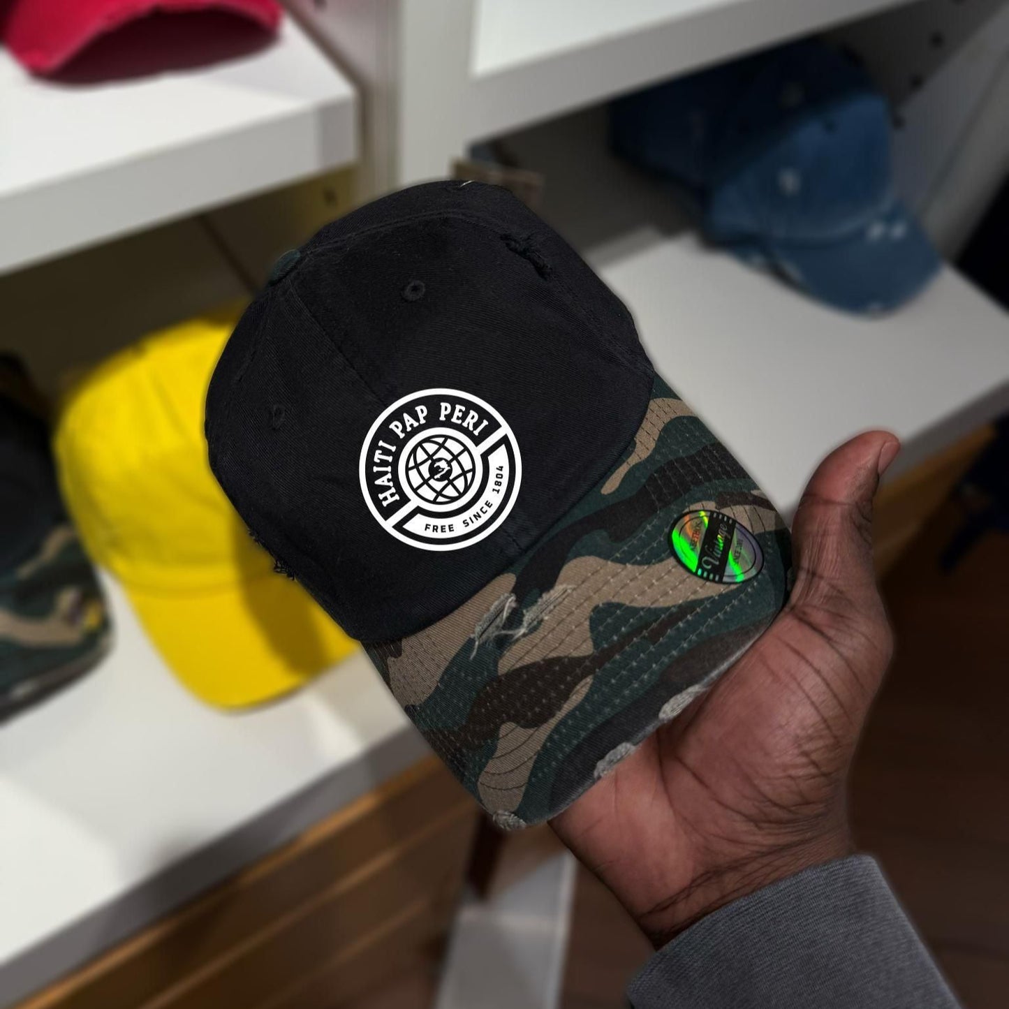 Unisex CAP HAITI PAP PERI Cap Unisex