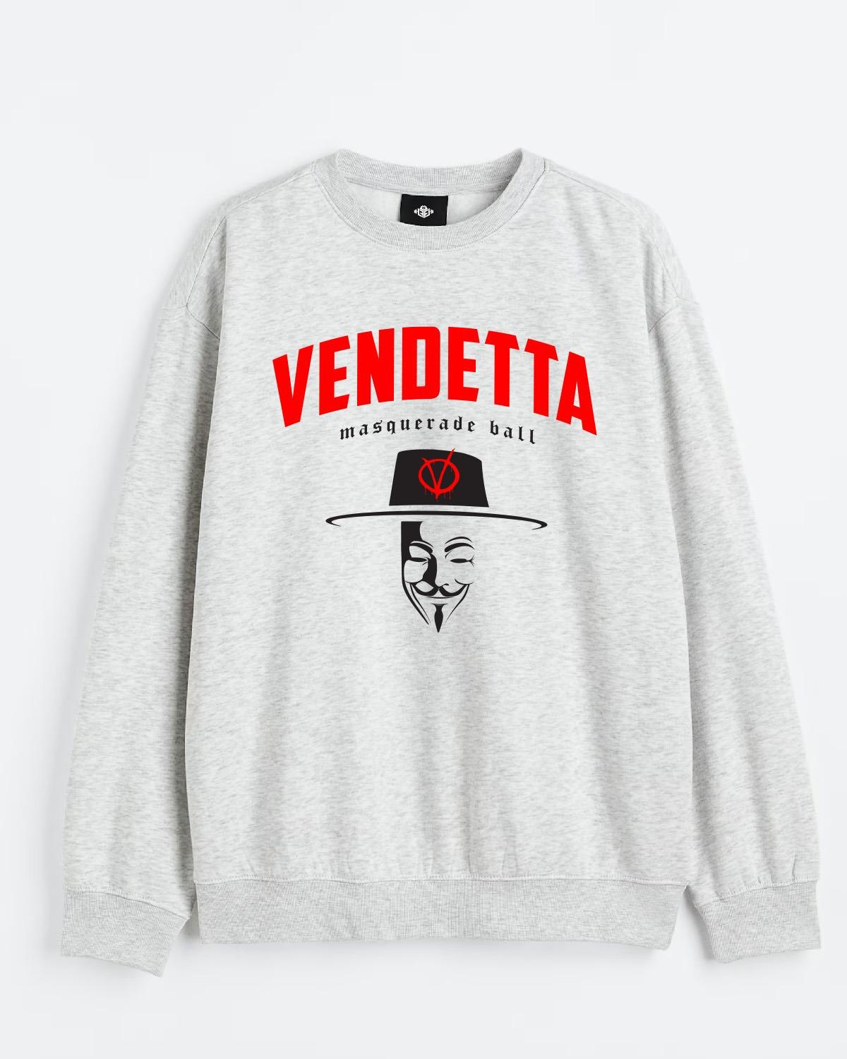 Unisex Sweatshirt VENDETTA Sweatshirt Vendetta Masquera ball 1