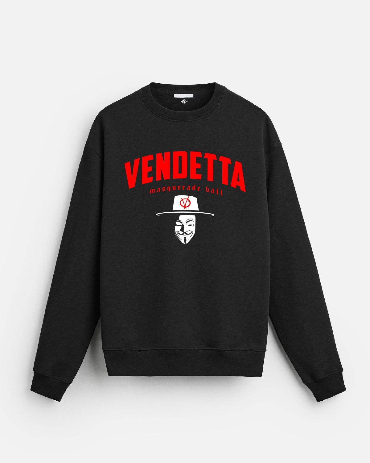 Unisex Sweatshirt VENDETTA Sweatshirt Vendetta Masquera ball 1