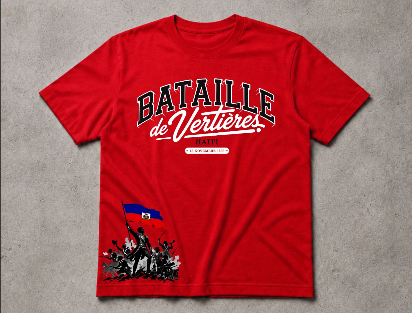 T-shirt Bataille de Vertières
