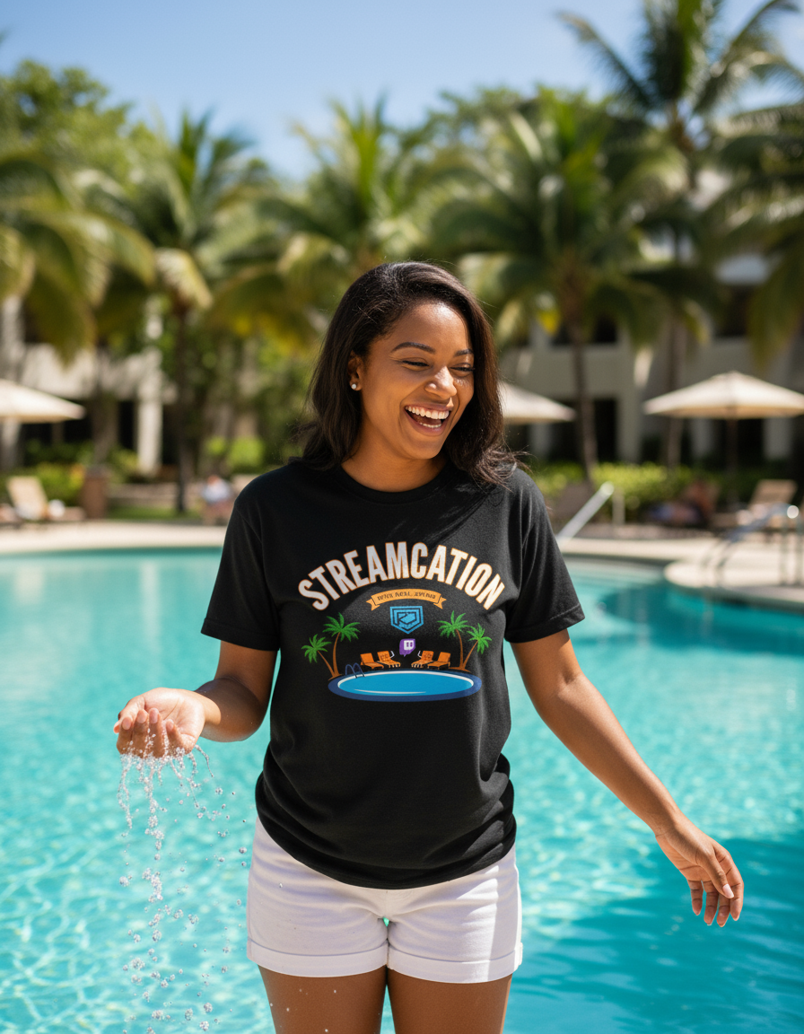 Streamcation - Real Jaymo t-shirt unisex