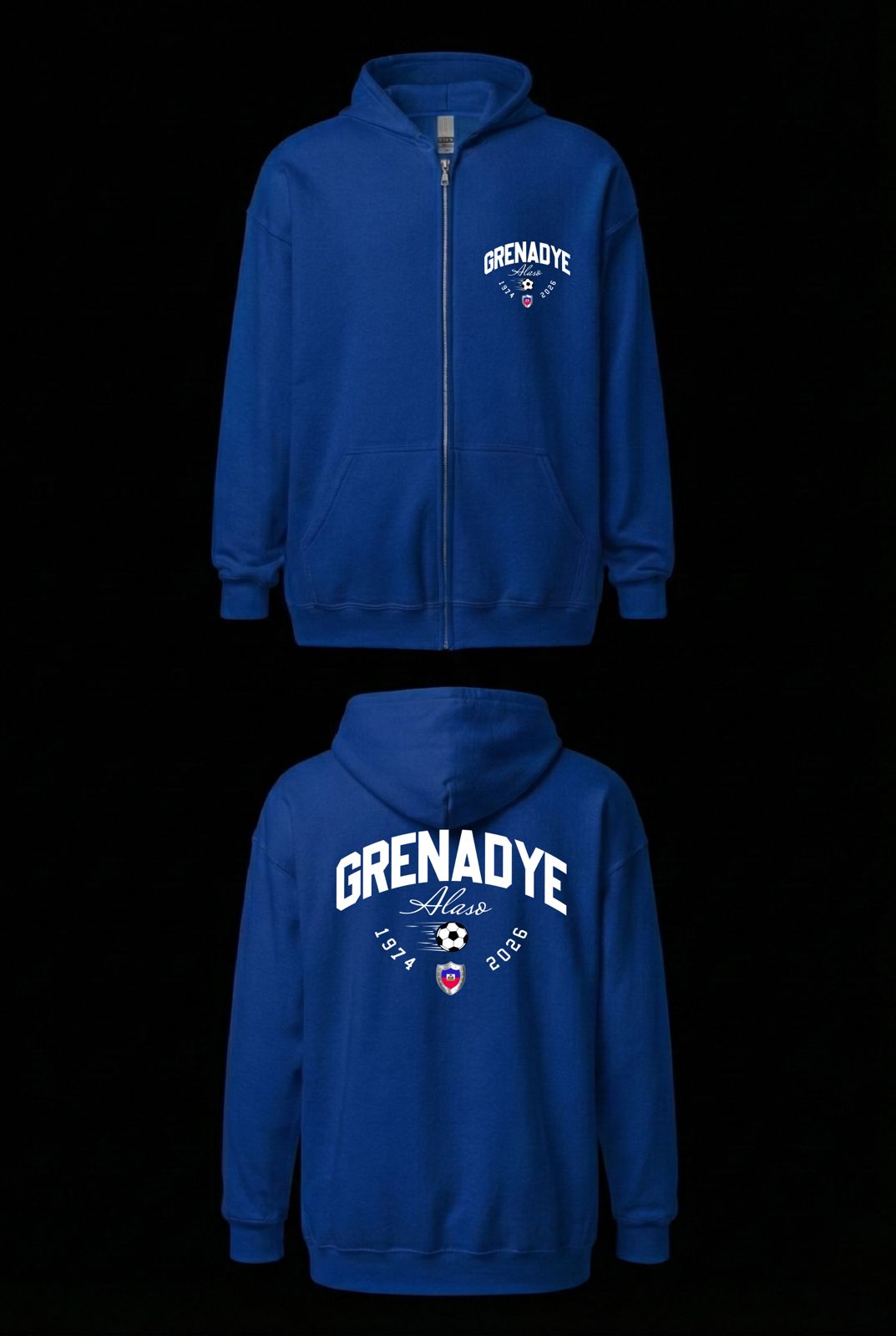 Grenadye alaso hoodies Zipper