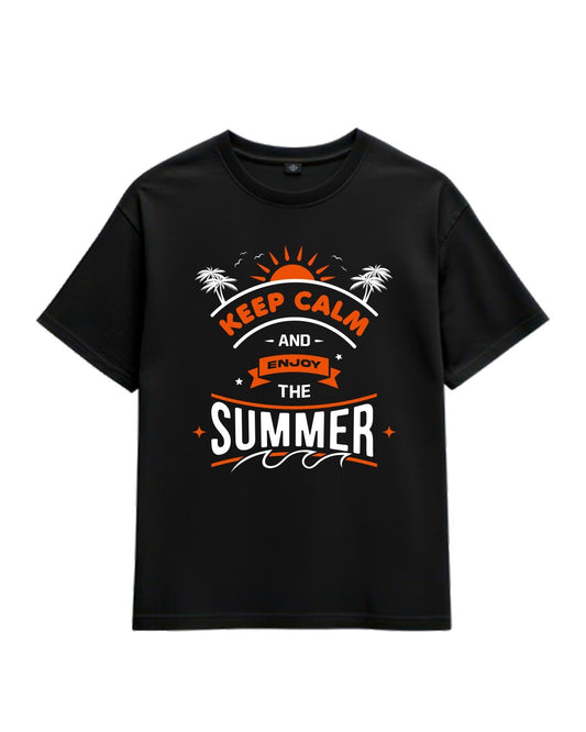 Keep Calm and Enjoy the summer t-shirt unisex