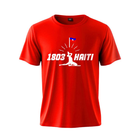 Unisex T-Shirt 1803 Haiti NEG MAWON T-Shirt by Lion Brand