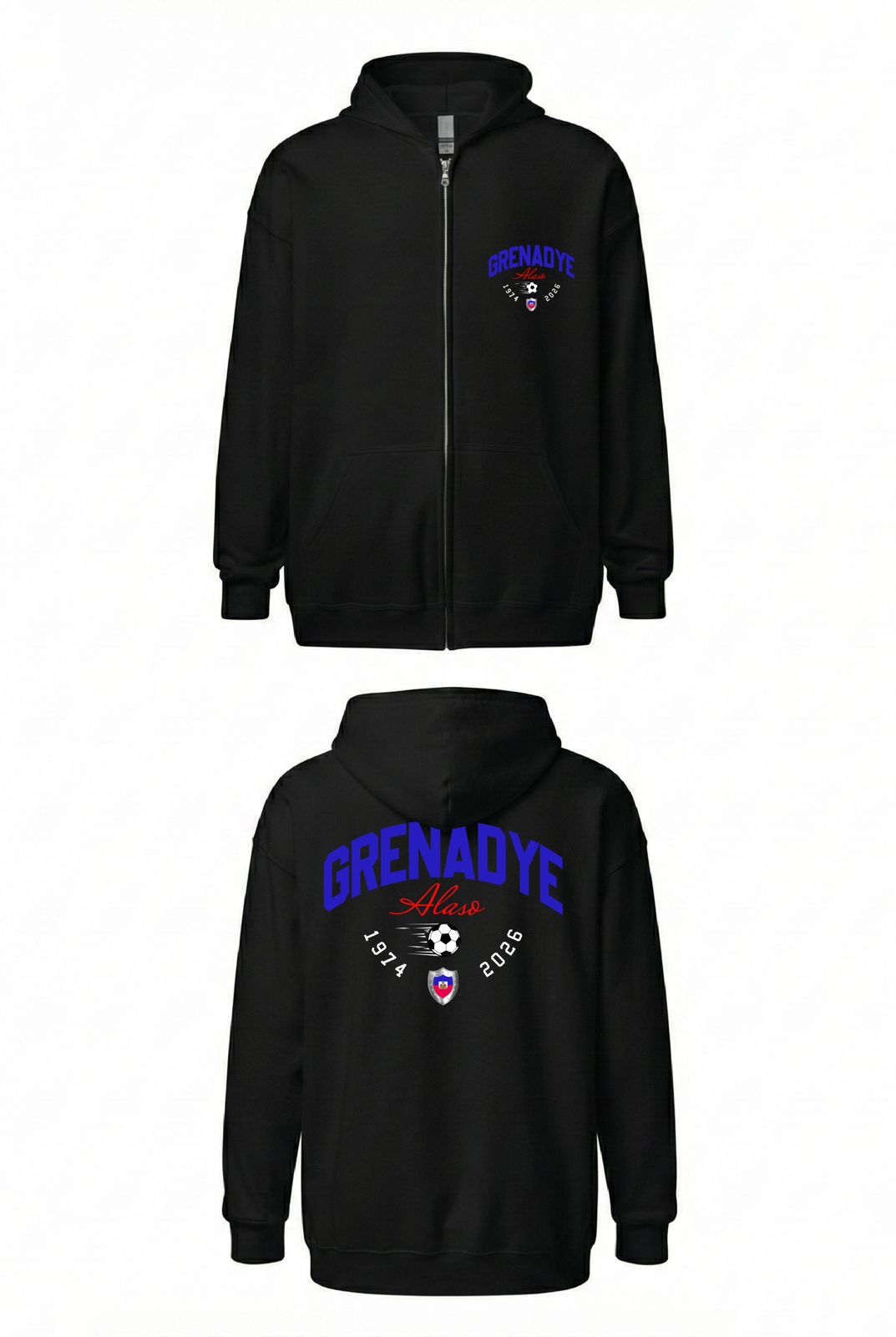 Grenadye alaso hoodies Zipper