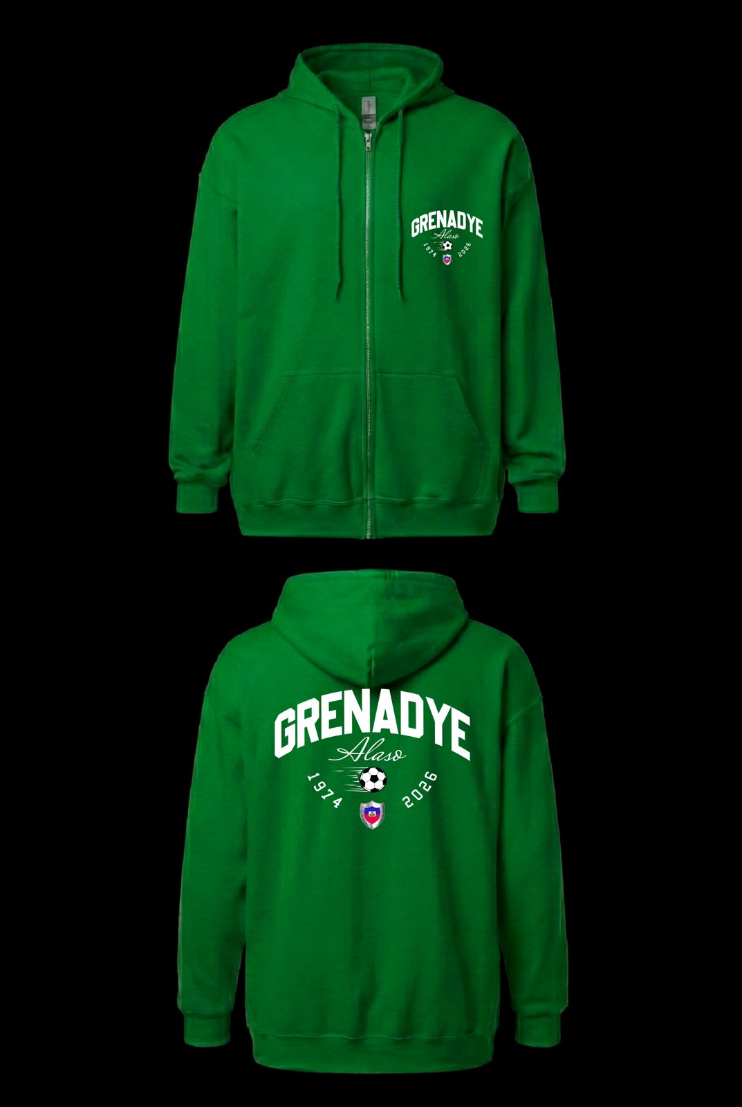 Grenadye alaso hoodies Zipper