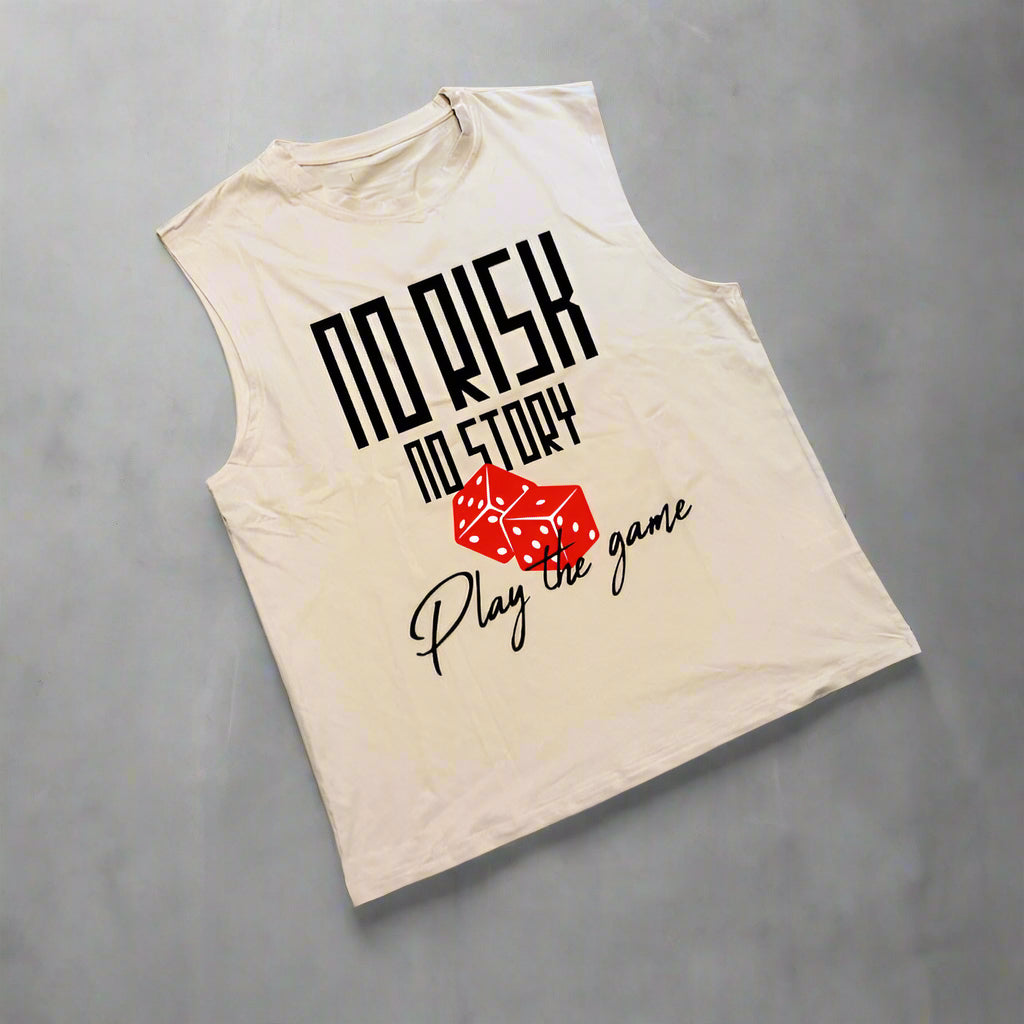 No Risk No Story tank top