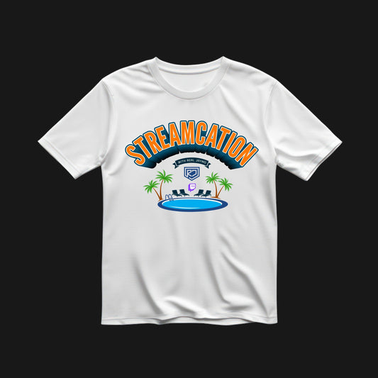 Streamcation - Real Jaymo t-shirt unisex