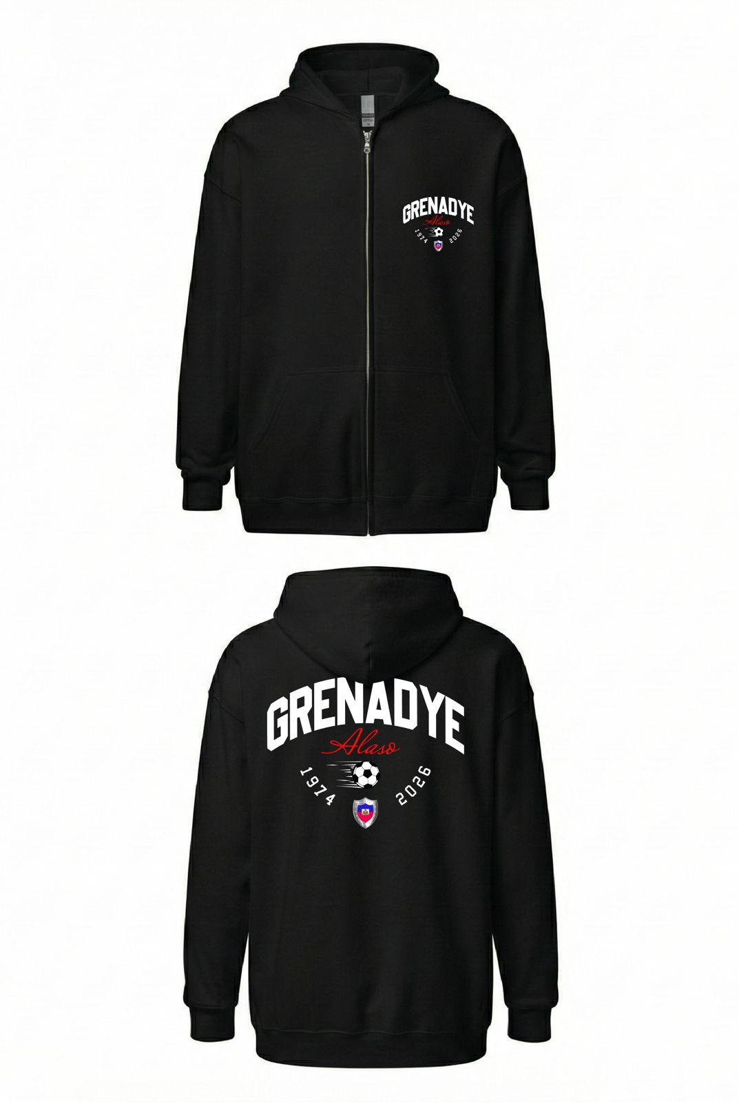 Grenadye alaso hoodies Zipper