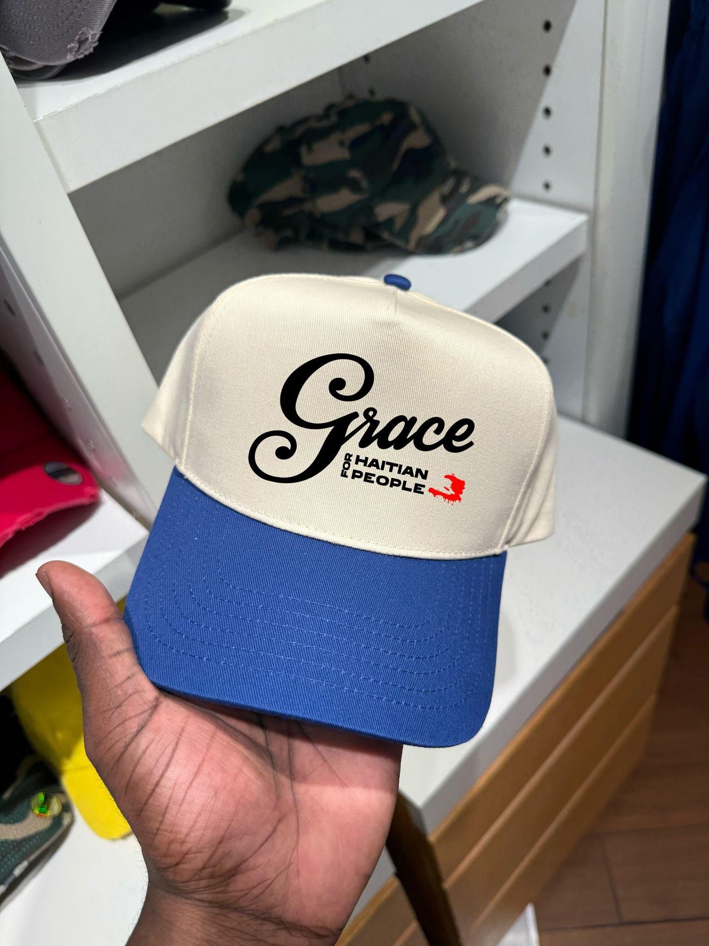 Grace Cap – A Symbol of Strength & Haitian Pride 🇭🇹