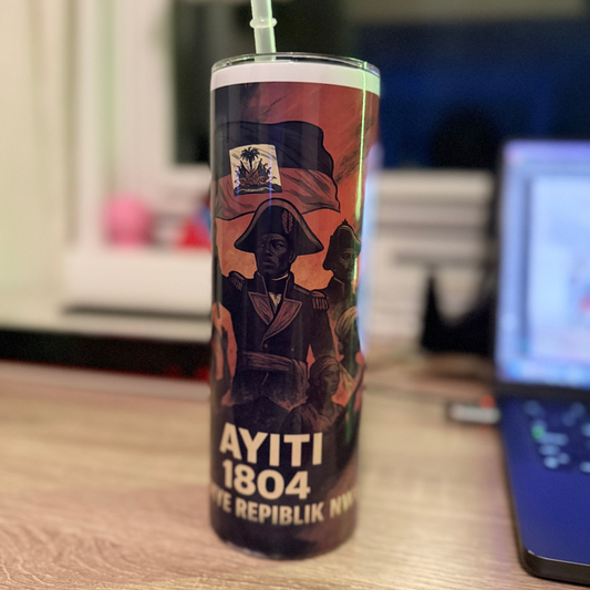 20 Oz Skinny Tumbler | Haitian History