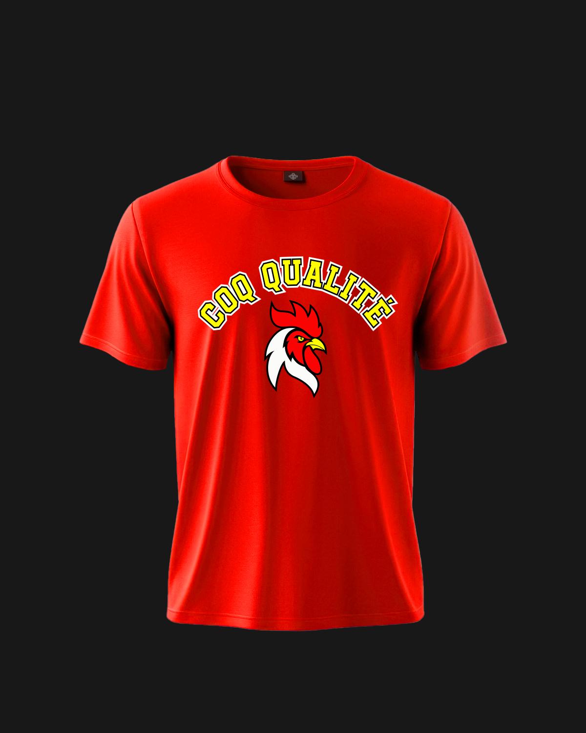 T-Shirt Coq Qualité Unisex T-shirt