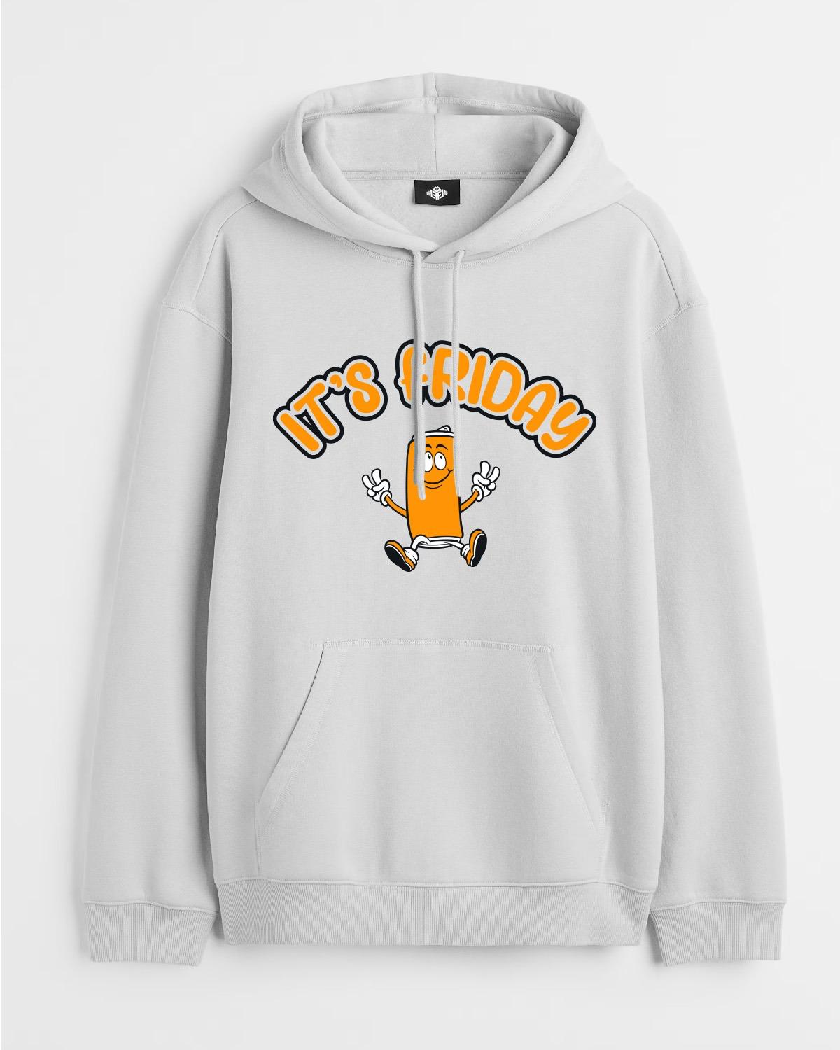 Unisex "It's Friday" Hoodie – Perfect for the Weekend Vibes!