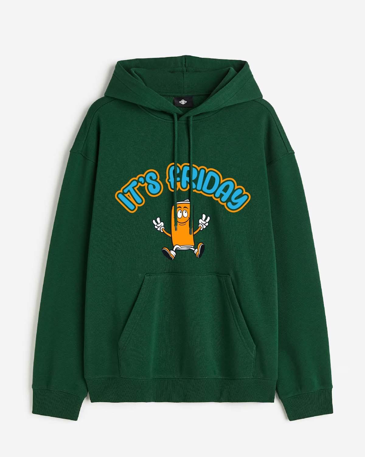 Unisex "It's Friday" Hoodie – Perfect for the Weekend Vibes!