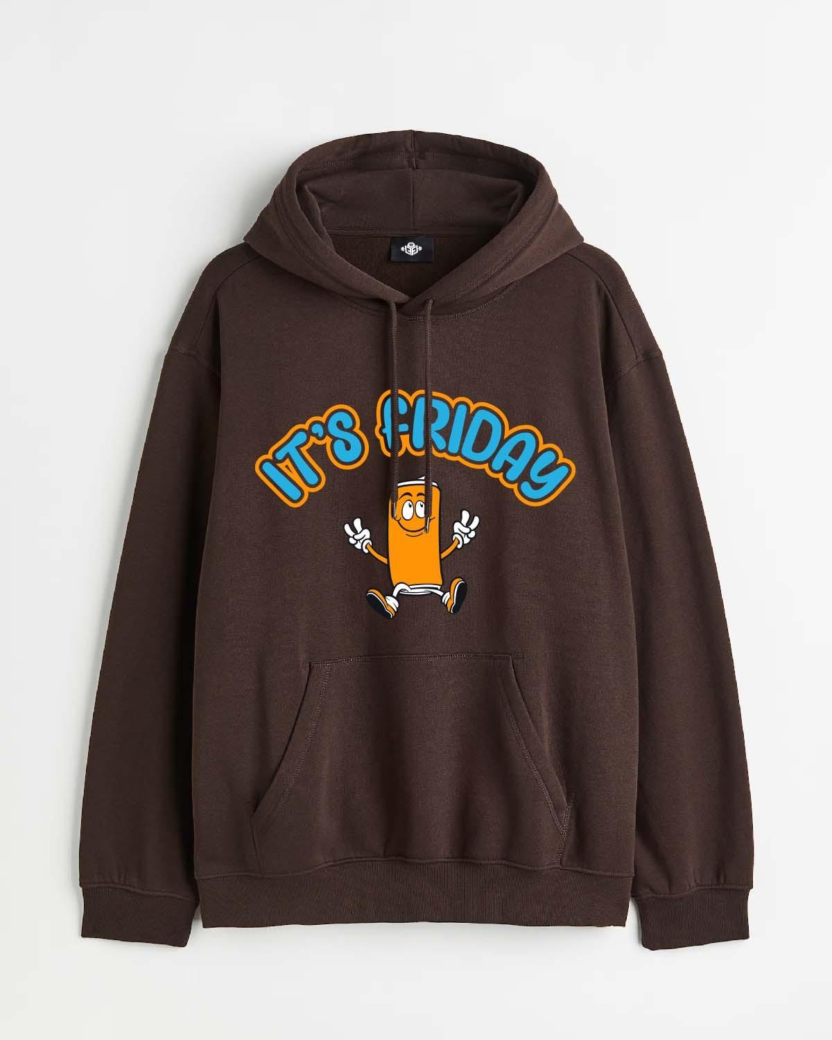 Unisex "It's Friday" Hoodie – Perfect for the Weekend Vibes!